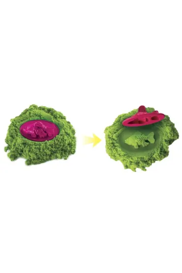 Kinetic Sand - podwodny �wiat + foremki 454g zielony * Libra