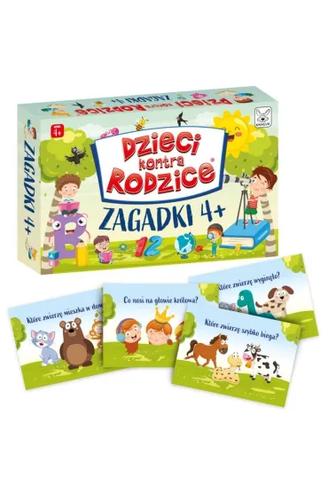 Dzieci kontra Rodzice. Zagadki 4+ Kangur