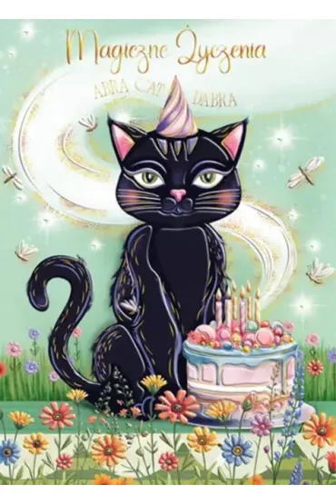 Henry KARNET OKAZ A5 Z KOP ZLOC WITCH CAT HE FOL
