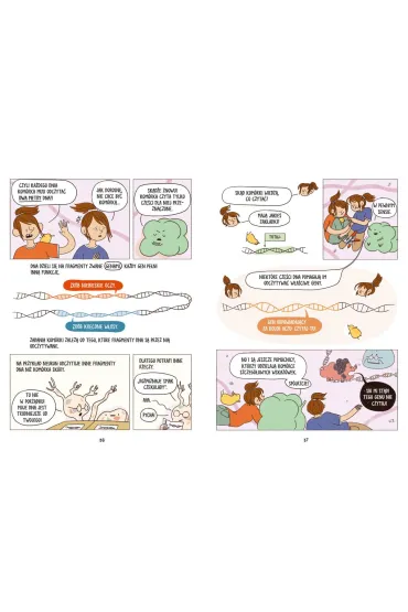 Na tropie DNA. Naukomiks - Claudia Flandoli