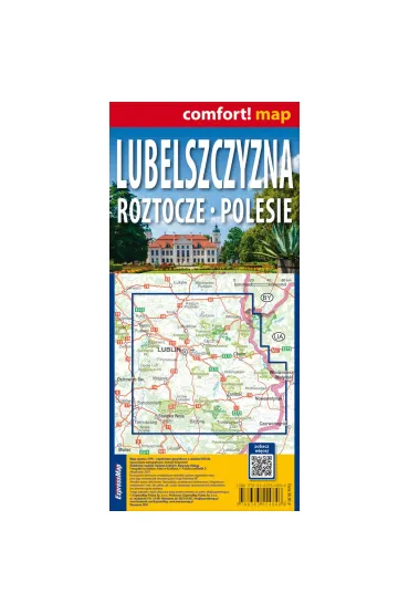 Lubelszczyzna Roztocze Polesie mapa turystyczna 1:175 000 laminat 2026