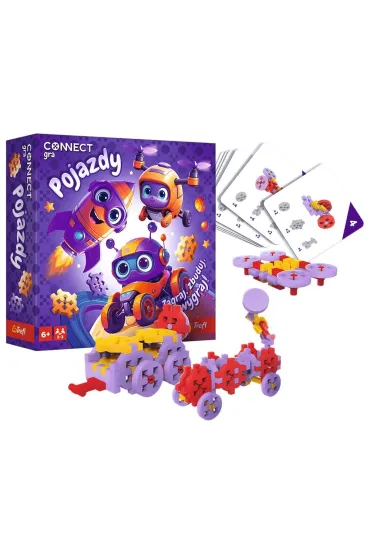 Gra Connect Pojazdy TREFL 02889