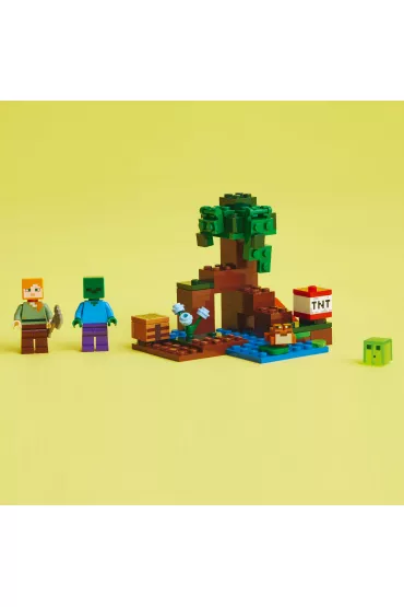 LEGO Minecraft Przygoda na mokrad�ach 21240