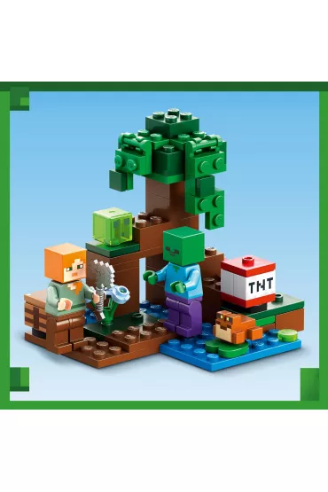 LEGO Minecraft Przygoda na mokrad�ach 21240