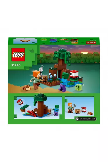 LEGO Minecraft Przygoda na mokrad�ach 21240
