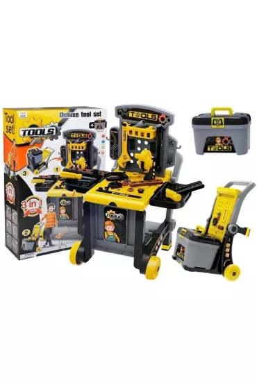 Stolik majsterkowicza 3w1 LeanToys