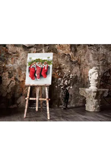 Twoje Hobby Malowanie po numerach - Prezent od �wi�tego Miko�aja 40x50cm