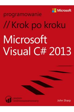eBook Microsoft Visual C# 2013 Krok po kroku pdf