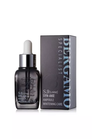 Bergamo S.9 SYN-AKE Ampoule Whitening Care serum do twarzy z jadem w�a 30 ml
