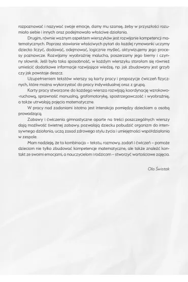 Wierszyki ucz�ce matematyki - Aleksandra �wistak, Mateusz �wistak