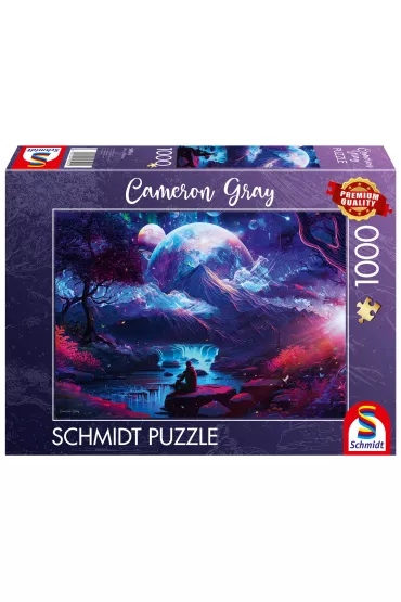 Puzzle 1000 el. PQ Cameron Gray Niebia�ski Szept Schmidt - Cameron Gray