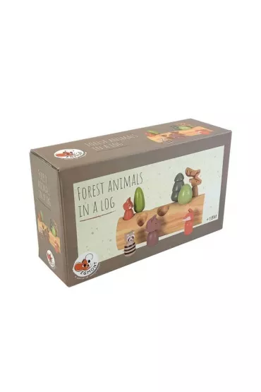 Drewniany sorter zwierz�tka le�ne Egmont Toys