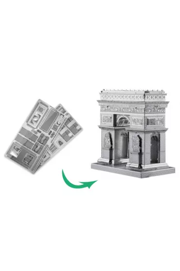 Puzzle Metalowe Model 3D - uk Triumfalny piececool
