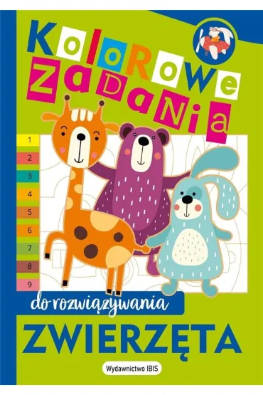 Kolorowe zadania do rozwi�zywania. Zwierz�ta