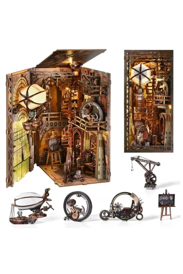 Puzzle Miniaturowy domek Book Nook Nautilius Habarri