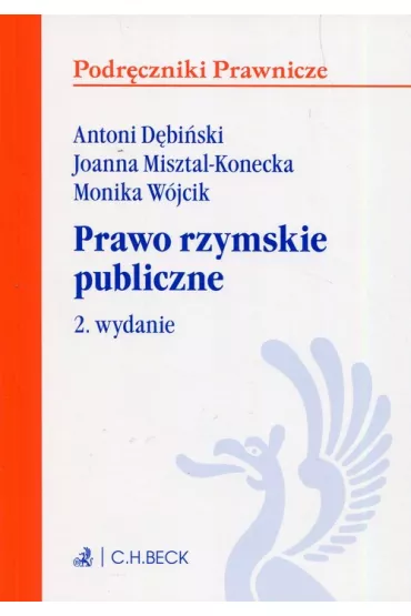 Prawo rzymskie publiczne. Podr�czniki prawnicze