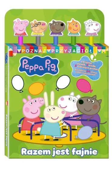 Razem jest fajnie. �winka Peppa. Poznaj przyjaci�