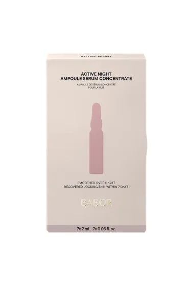 Babor Ampoule Concentrates Active Night ampu�ki do twarzy 7 x 2 ml