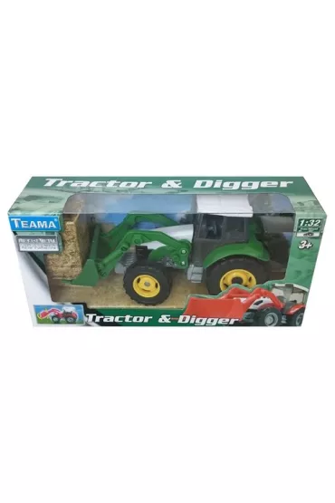 Traktor Teama spychacz 1:32 *