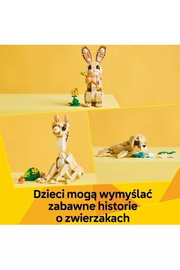 LEGO Creator 3 w 1 Uroczy krliczek 31162