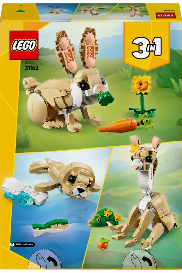 LEGO Creator 3 w 1 Uroczy krliczek 31162
