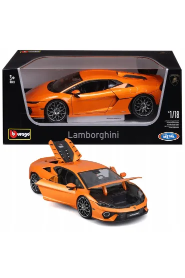 Bburago Model 1 :18 Lamborghini Temerario pomara�czowy