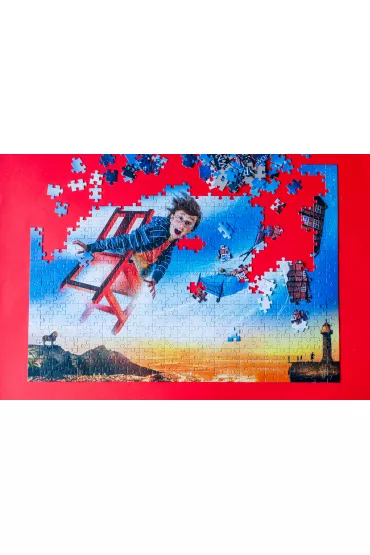 Puzzle 500 el. Magiczne Drzewo. Czerwone krzeso Znak - Andrzej Maleszka