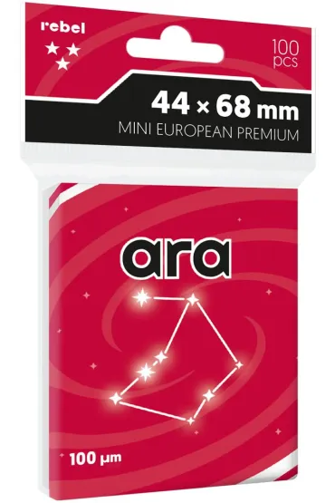 Koszulki na karty Rebel Mini European Premium 44 x 68 mm 100 szt.