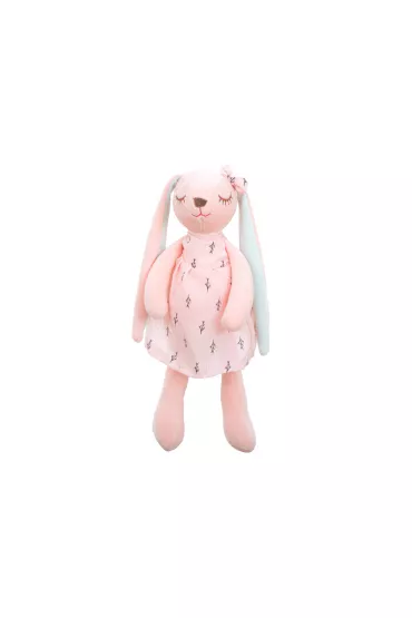 Maskotka pluszowa kr�lik r�owy 35cm