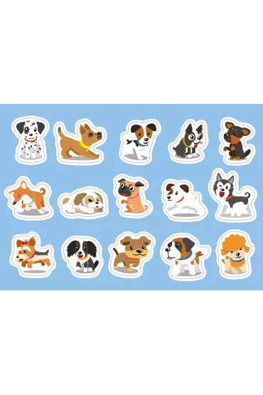 Puzzle 250 el. Kids Dogs Pieski Interdruk