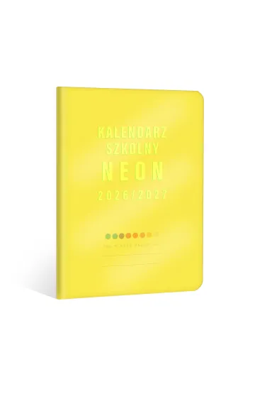 Kalendarz Szkolny Kalendarz A5 szkolny ksi��kowy neon KALPOL BIS 475374 KPO