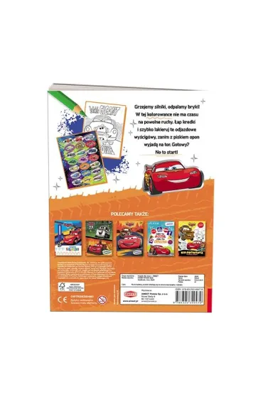 Disney Pixar Auta Szybko�� moc b�ysk KOLS-9101