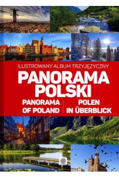 Panorama Polski Ilustrowany Album Trzyjzyczny Polsko Angielsko Niemiecki