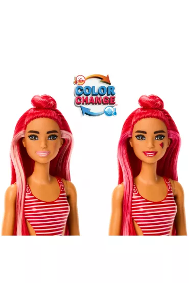 Barbie Pop Reveal Arbuz Lalka Seria Owocowy sok HNW43 Mattel