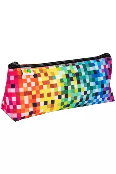 Happy Color Pi�rnik saszetka tr�jk�t 1 zamek Pixi rainbow
