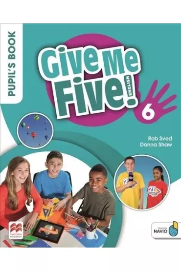 Give Me Five! 6. Pupil's Book + wersja cyfrowa - Donna Shaw, Rob Sved