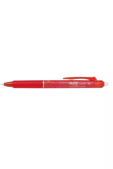 Pilot Piro kulkowe Clicker Frixion czerwone 0.5mm