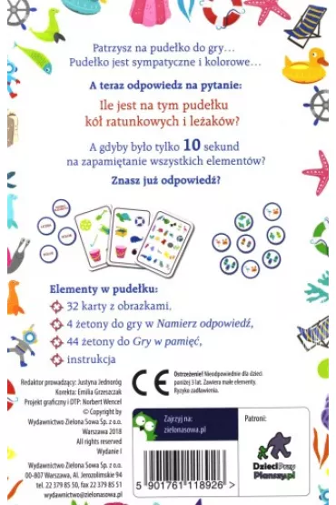 Namierz to! Gra planszowa - Justyna  Jednor�g