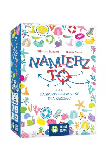 Namierz to! Gra planszowa - Justyna  Jednor�g