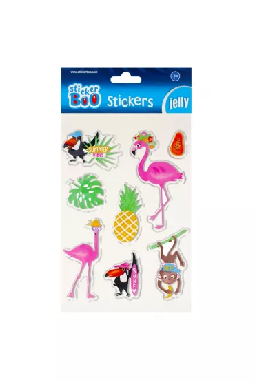 Sticker Boo Naklejki Flamingi