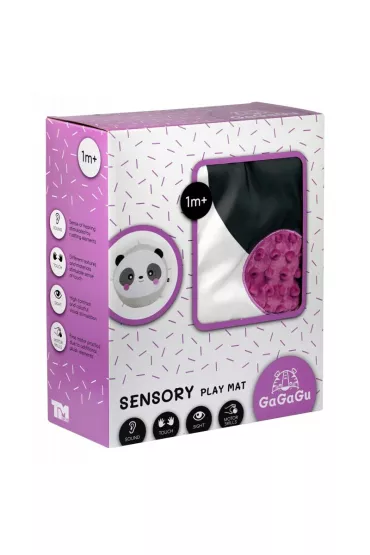 Sensoryczna mata do zabawy Panda GaGaGu