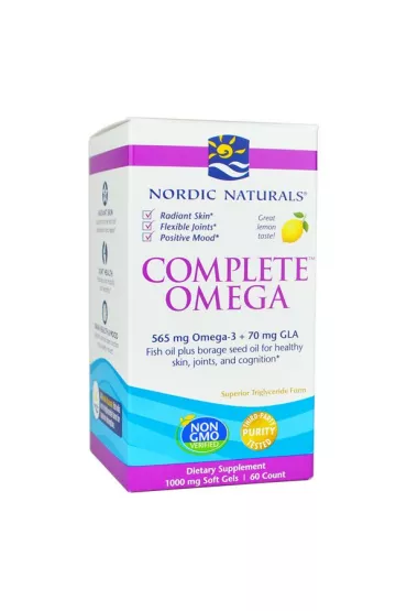 Nordic Naturals Complete Omega Suplement diety 60 kaps.