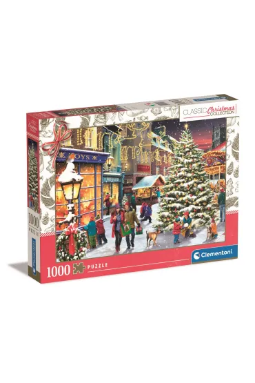 Puzzle 1000 el. Classic Christmas Collection Clementoni