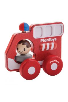 Pojazd stra poarna Plan Toys