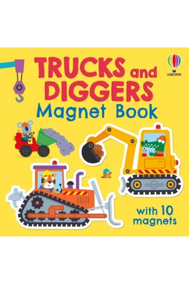 Trucks and Diggers Magnet Book - Kristie Pickersgill
