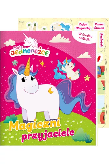 Magiczni przyjaciele. Moje Jednoro�ce. Activity z naklejkami