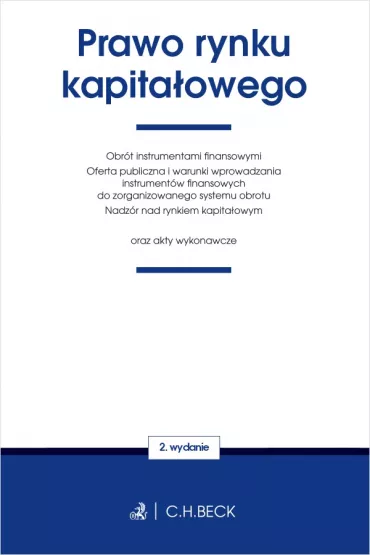 Prawo rynku kapita�owego oraz akty wykonawcze