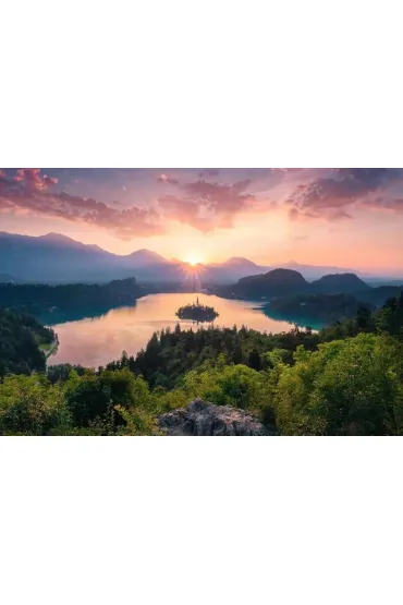 Puzzle 3000 el. Jezioro Bled S�owenia Ravensburger