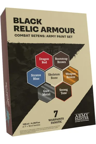 The Army Painter: Combat Se7ens - Black Relic Armour