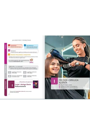 Piel�gnacja w�os�w i sk�ry g�owy. Kwalifikacja FRK.01. Podr�cznik hybrydowy do nauki zawodu technik us�ug fryzjerskich. Cz�� 1 - Aleksandra Jakubik, Ma�gorzata Richter, Teresa Kulikowska-Jakubik, Anna  Sieprawska